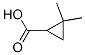 2,2-Dimethyl-1-cyclopropanecarboxylic acid 结构式