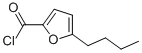 2-Furoyl chloride, 5-butyl- (7CI) 结构式