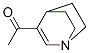Ethanone, 1-(1-azabicyclo[2.2.2]oct-2-en-3-yl)- (9CI) 结构式