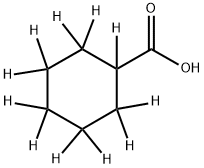 环己甲酸-D11 结构式