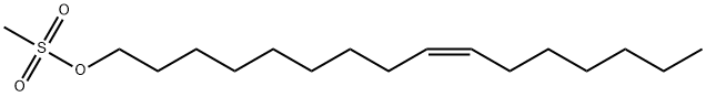 CIS-9-HEXADECENYL METHANESULFONATE 结构式