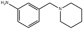 3-(哌啶-1-甲基)苯胺 结构式