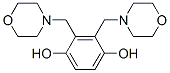 2,3-bis(morpholin-4-ylmethyl)benzene-1,4-diol 结构式