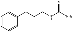 1-(3-苯丙基)-2-硫脲 结构式