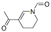 1(2H)-Pyridinecarboxaldehyde, 5-acetyl-3,4-dihydro- (9CI) 结构式