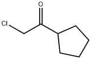 2-氯-1-环戊基乙酮 结构式