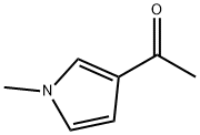 3-ACETYL-1-METHYLPYRROLE 结构式