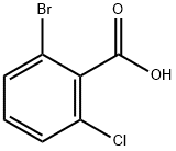 2-溴-6-氯苯甲酸 结构式