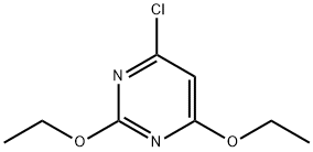 6-CHLORO-2,4-DIETHOXY-PYRIMIDINE 结构式