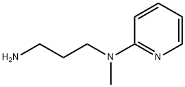 N-(3-氨基丙基)-N-甲基吡啶-2-胺 结构式
