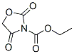 3-Oxazolidinecarboxylic  acid,  2,4-dioxo-,  ethyl  ester 结构式