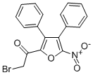 3,4-DIPHENYL-5-NITRO-2-BROMOACETYLFURAN 结构式