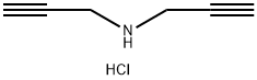 二(丙-2-炔-1-基)胺盐酸盐 结构式