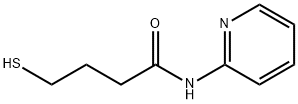 Butanamide, 4-mercapto-N-2-pyridinyl- (9CI) 结构式