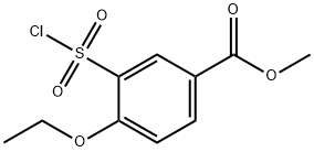 METHYL 3-(CHLOROSULFONYL)-4-ETHOXYBENZOATE 结构式