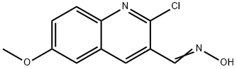 2-CHLORO-6-METHOXY-3-QUINOLINECARBALDEHYDE OXIME