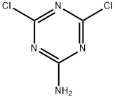 2-氨基-4,6-二氯-S-三嗪 结构式