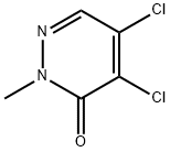 4,5-二氯-2-甲基哒嗪-3-酮 结构式