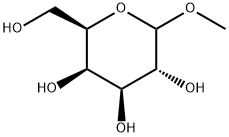 甲基-Α-D-吡喃半乳糖苷 结构式