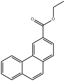 菲-3-甲酸乙酯 结构式