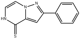 2-Phenylpyrazolo[1,5-a]pyrazine-4(5H)-thione 结构式