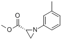 (R)-METHYL 1-M-TOLYLAZIRIDINE-2-CARBOXYLATE 结构式