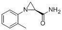 (S)-1-O-TOLYLAZIRIDINE-2-CARBOXAMIDE 结构式