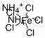 diammonium pentachloroferrate(2-) 结构式