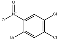 1-溴-4,5-二氯-2-硝基苯 结构式