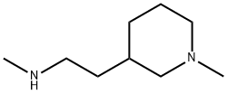 N,N-二甲基-2-(哌啶-3-基)乙-1-胺 结构式