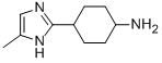 Cyclohexanamine,  4-(5-methyl-1H-imidazol-2-yl)- 结构式