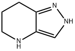 4,5,6,7-Tetrahydro-2H-pyrazolo[4,3-b]pyridine 结构式