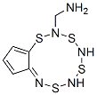 (5,6-二氢-4H-环戊[D]噻唑-2-基)甲胺 结构式