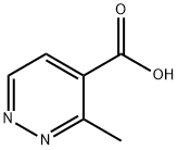 3-甲基哒嗪-4-甲酸 结构式