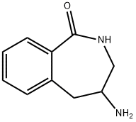 4-氨基-2,3,4,5-四氢-1H-2-苯并氮杂卓-1-酮 结构式