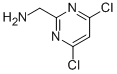 4,6-DICHLORO-2-(AMINOMETHYL)PYRIMIDINE 结构式