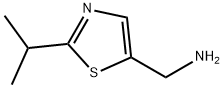 (2-ISOPROPYL-THIAZOL-5-YL)-METHYLAMINE 结构式