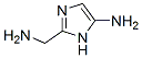 1H-Imidazole-2-methanamine,  5-amino- 结构式