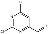 4-PYRIMIDINECARBOXALDEHYDE, 2,6-DICHLORO- 结构式