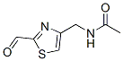 Acetamide,  N-[(2-formyl-4-thiazolyl)methyl]- 结构式