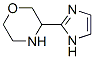 Morpholine,  3-(1H-imidazol-2-yl)- 结构式