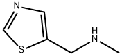 甲基噻唑-5基甲胺 结构式