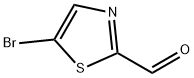 5-溴噻唑-2-甲醛 结构式