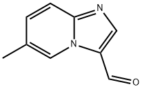 6-甲基咪唑并[1,2-A]吡啶-3-甲醛 结构式