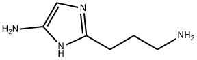 1H-Imidazole-2-propanamine,  5-amino- 结构式