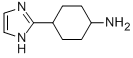 Cyclohexanamine,  4-(1H-imidazol-2-yl)- 结构式
