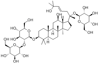 GINSENOSIDE-M6A 结构式