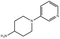 1-(3-吡啶基)-4-氨基哌啶 结构式