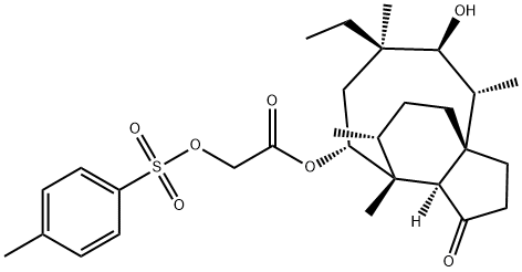 2’-Tosyloxy-dihydropleuromutilin 结构式