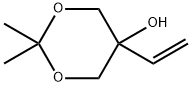 2,2-Dimethyl-5-vinyl-1,3-dioxan-5-ol 结构式